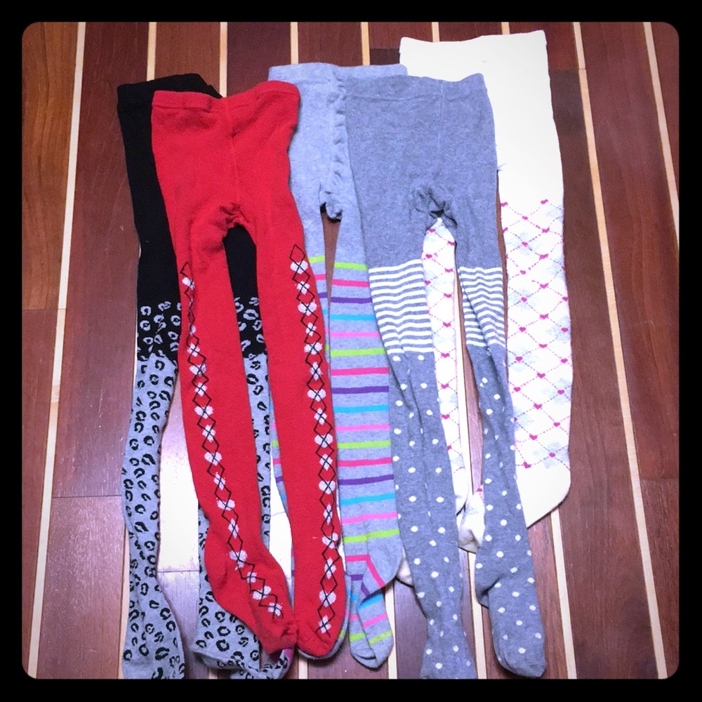 Bundle of 5 Tights 💞💕